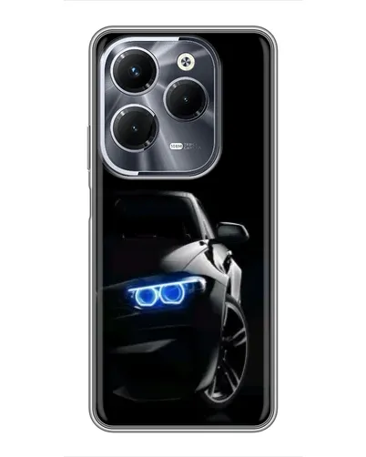 Чехол для Infinix Hot 40 Pro с картинкой «BMW — ночной взгляд» Чехол для Infinix Hot 40 Pro с картинкой «BMW — ночной взгляд»