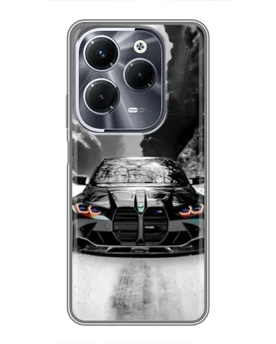 Чехол для Infinix Hot 40 Pro с картинкой «BMW — акварельный дрифт» Чехол для Infinix Hot 40 Pro с картинкой «BMW — акварельный дрифт»