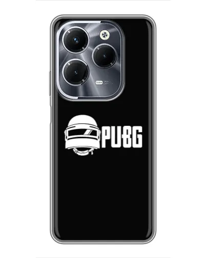 Чехол для Infinix Hot 40 Pro с картинкой «PUBG — классический лого» Чехол для Infinix Hot 40 Pro с картинкой «PUBG — классический лого»