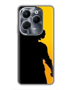 Чохол для Infinix Hot 40 Pro з картинкою «Тінь воїна PUBG»