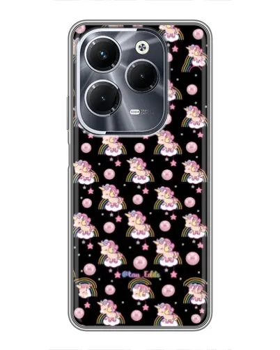 Чехол для Infinix Hot 40 Pro с картинкой «Magic Unicorn паттерн»