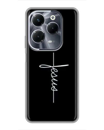 Чехол для Infinix Hot 40 Pro с картинкой «Тонкая линия веры» Чехол для Infinix Hot 40 Pro с картинкой «Тонкая линия веры»
