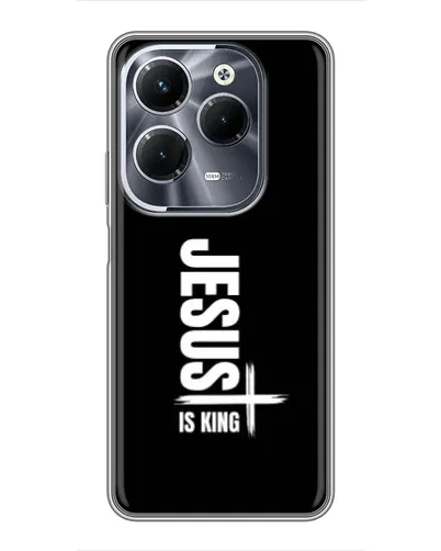 Чехол для Infinix Hot 40 Pro с картинкой «Вертикаль веры Jesus» Чехол для Infinix Hot 40 Pro с картинкой «Вертикаль веры Jesus»