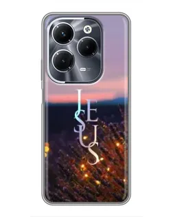 Чехол для Infinix Hot 40 Pro с картинкой «Свет Божий ночью»