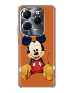 Чехол для Infinix Hot 40 Pro с картинкой «Микки отдыхает»