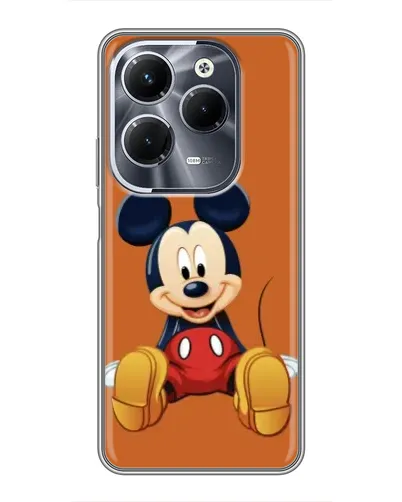 Чохол для Infinix Hot 40 Pro з картинкою «Міккі відпочиває» Чохол для Infinix Hot 40 Pro з картинкою «Міккі відпочиває»