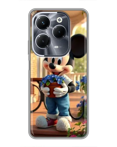 Чохол для Infinix Hot 40 Pro з картинкою «Міккі садівник» Чохол для Infinix Hot 40 Pro з картинкою «Міккі садівник»