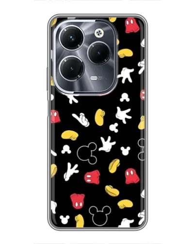 Чохол для Infinix Hot 40 Pro з картинкою «Графічний принт лапок» Чохол для Infinix Hot 40 Pro з картинкою «Графічний принт лапок»