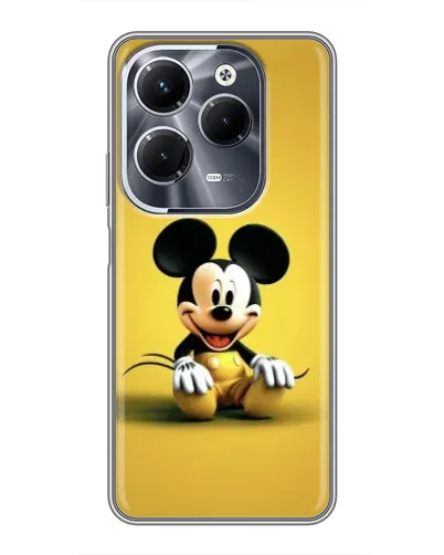 Чохол для Infinix Hot 40 Pro з картинкою «Міккі на жовтому» Чохол для Infinix Hot 40 Pro з картинкою «Міккі на жовтому»
