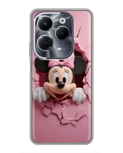Чохол для Infinix Hot 40 Pro з картинкою «Мінні крізь стіну» Чохол для Infinix Hot 40 Pro з картинкою «Мінні крізь стіну»