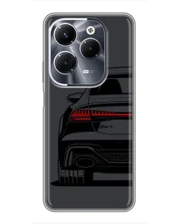 Чохол для Infinix Hot 40 Pro з картинкою «Задня частина Audi — арт»