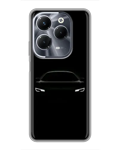 Чохол для Infinix Hot 40 Pro з картинкою «Погляд Audi у темряві» Чохол для Infinix Hot 40 Pro з картинкою «Погляд Audi у темряві»