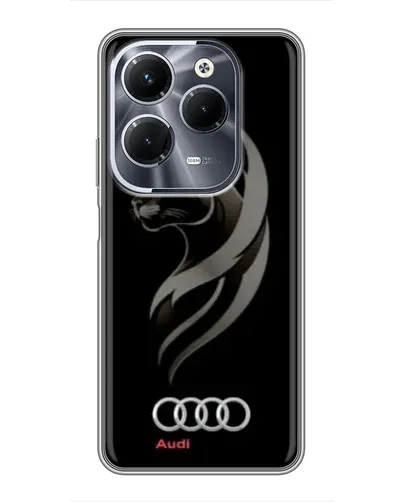 Чохол для Infinix Hot 40 Pro з картинкою «Графіка — пантера та Audi» Чохол для Infinix Hot 40 Pro з картинкою «Графіка — пантера та Audi»