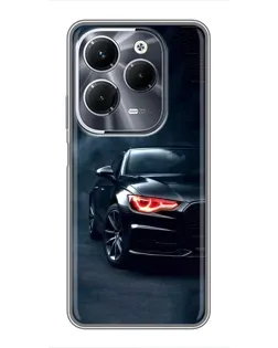 Чохол для Infinix Hot 40 Pro з картинкою «Audi — хижий погляд»