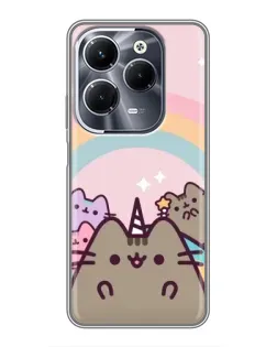Чохол для Infinix Hot 40 Pro з картинкою «Єдиноріг Pusheen» Чохол для Infinix Hot 40 Pro з картинкою «Єдиноріг Pusheen»