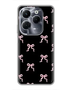 Чохол для Infinix Hot 40 Pro з картинкою «Бант-квітка» Чохол для Infinix Hot 40 Pro з картинкою «Бант-квітка»