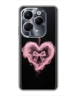Чохол для Infinix Hot 40 Pro з картинкою «Димчасте серце» Чохол для Infinix Hot 40 Pro з картинкою «Димчасте серце»