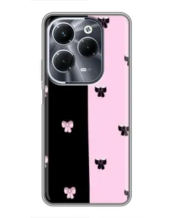 Чохол для Infinix Hot 40 Pro з картинкою «Контрастні банти» Чохол для Infinix Hot 40 Pro з картинкою «Контрастні банти»