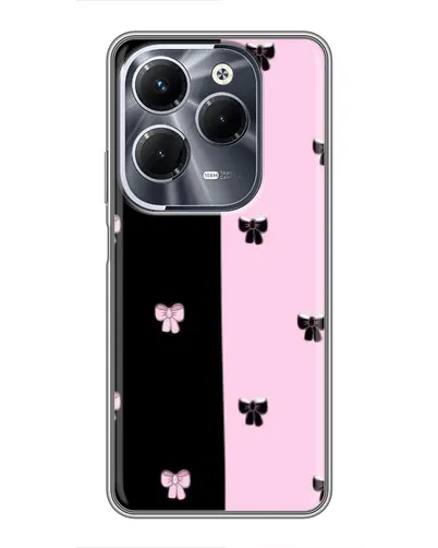 Чохол для Infinix Hot 40 Pro з картинкою «Контрастні банти»