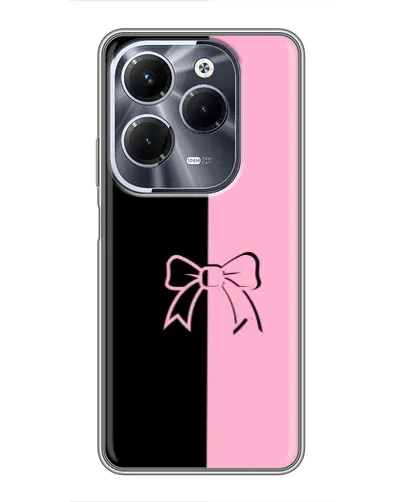 Чохол для Infinix Hot 40 Pro з картинкою «Половинки банту»