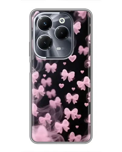 Чохол для Infinix Hot 40 Pro з картинкою «Неонове мереживо»