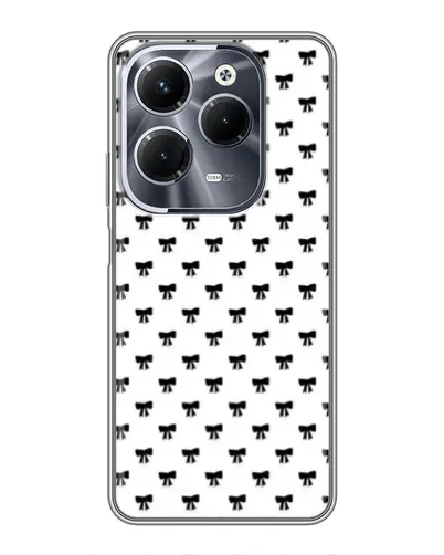 Чохол для Infinix Hot 40 Pro з картинкою «Міні-бантики»
