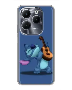 Чохол для Infinix Hot 40 Pro з картинкою «Стіч з укулеле»