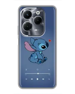Чохол для Infinix Hot 40 Pro з картинкою «Музичний Stitch»