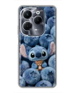 Чохол для Infinix Hot 40 Pro з картинкою «Стіч та лохина»