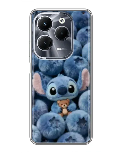 Чохол для Infinix Hot 40 Pro з картинкою «Стіч та лохина»