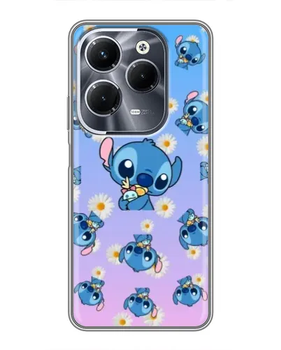 Чохол для Infinix Hot 40 Pro з картинкою «Патерн зі Стічем»