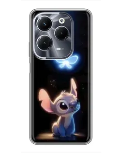 Чохол для Infinix Hot 40 Pro з картинкою «Сяючий Стіч»