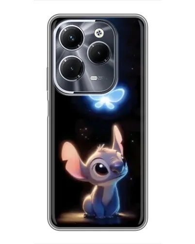 Чохол для Infinix Hot 40 Pro з картинкою «Сяючий Стіч»
