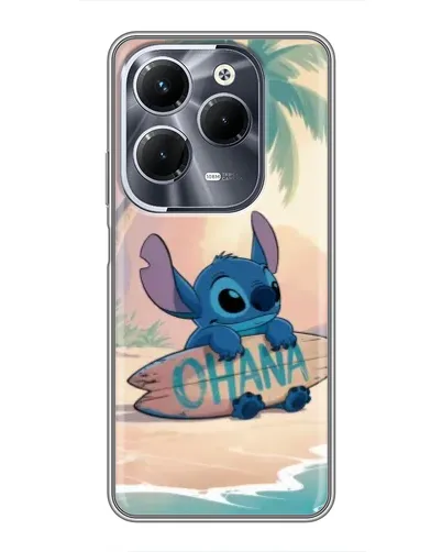 Чохол для Infinix Hot 40 Pro з картинкою «Стіч на серфі»