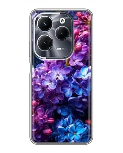 Чохол для Infinix Hot 40 Pro з картинкою «Бузковий цвіт»