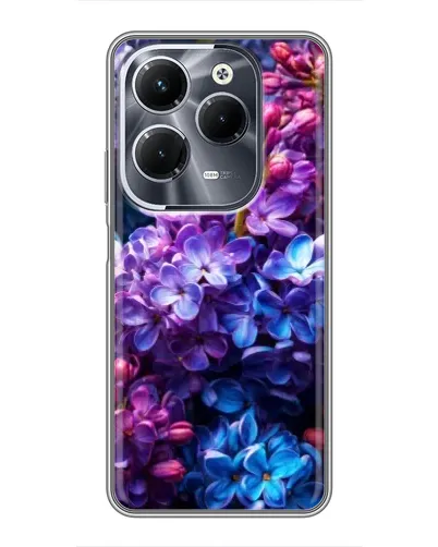 Чохол для Infinix Hot 40 Pro з картинкою «Бузковий цвіт»