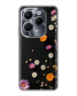 Чохол для Infinix Hot 40 Pro з картинкою «Квіткова композиція»