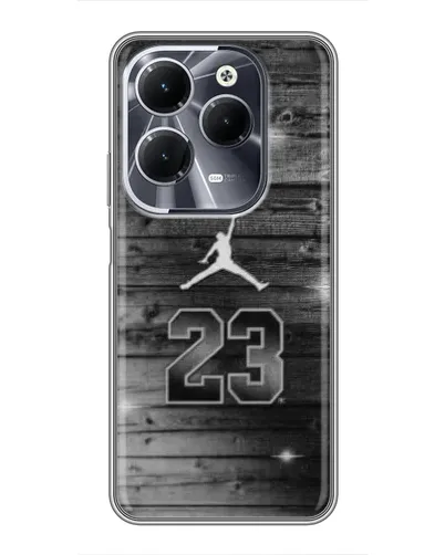 Чехол для Infinix Hot 40 с картинкой «Jordan Carbon 23»