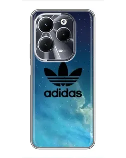 Чехол для Infinix Hot 40 с картинкой «Adidas Stone Logo»