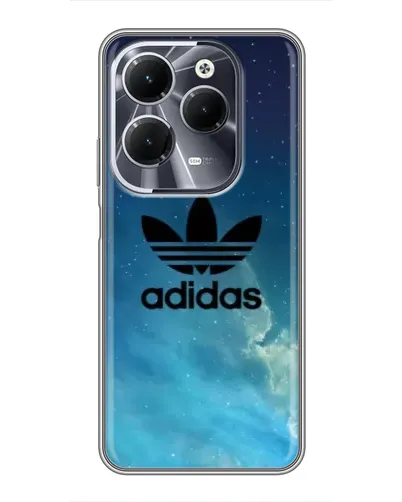 Чехол для Infinix Hot 40 с картинкой «Adidas Stone Logo»