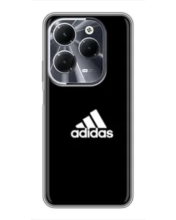 Чехол для Infinix Hot 40 с картинкой «Adidas Red Style»