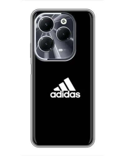 Чехол для Infinix Hot 40 с картинкой «Adidas Red Style»