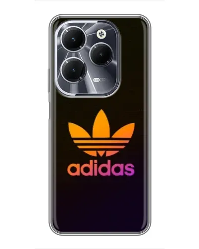 Чехол для Infinix Hot 40 с картинкой «Градиент Adidas»