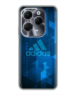 Чехол для Infinix Hot 40 с картинкой «Adidas Sport Art»