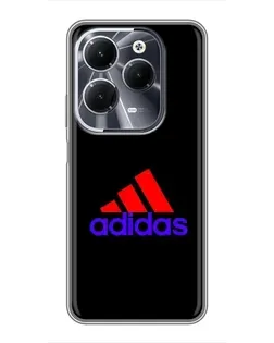 Чехол для Infinix Hot 40 с картинкой «Классический Adidas»