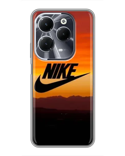 Чехол для Infinix Hot 40 с картинкой «Nike — вечерний горизонт» Чехол для Infinix Hot 40 с картинкой «Nike — вечерний горизонт»