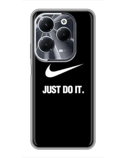 Чехол для Infinix Hot 40 с картинкой «Классический принт Nike» Чехол для Infinix Hot 40 с картинкой «Классический принт Nike»