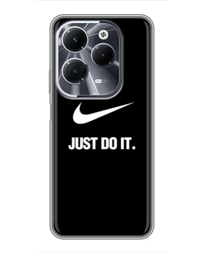Чехол для Infinix Hot 40 с картинкой «Классический принт Nike» Чехол для Infinix Hot 40 с картинкой «Классический принт Nike»
