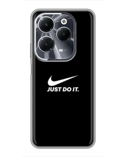 Чехол для Infinix Hot 40 с картинкой «Минимализм от Nike» Чехол для Infinix Hot 40 с картинкой «Минимализм от Nike»