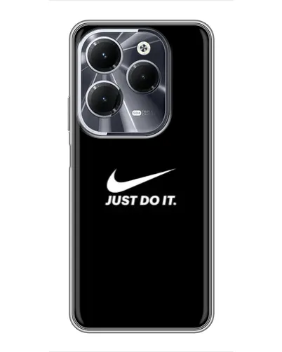 Чехол для Infinix Hot 40 с картинкой «Минимализм от Nike» Чехол для Infinix Hot 40 с картинкой «Минимализм от Nike»